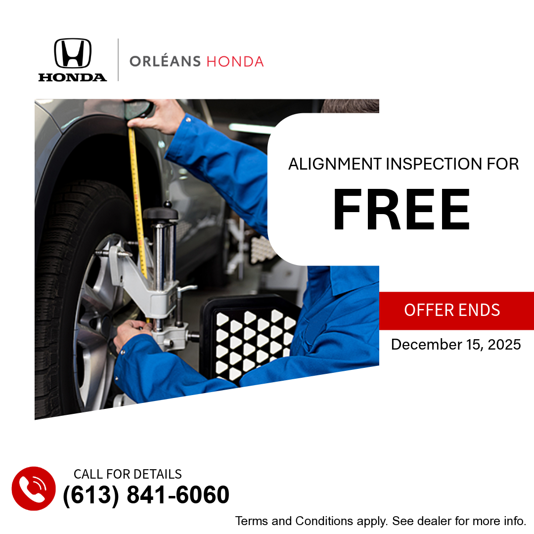 FREE Alignment Inspection